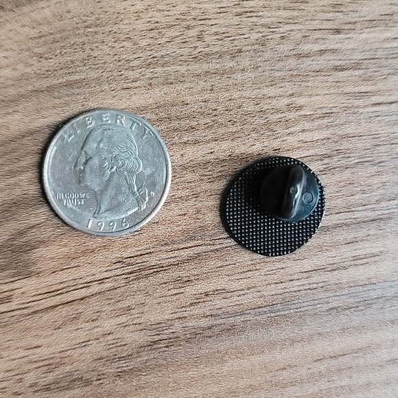 Blue Eyeball Enamel Pin - Picture 3 of 3